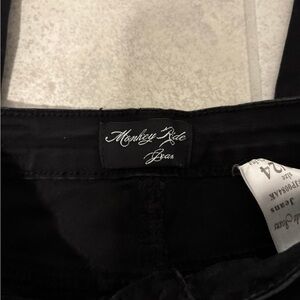 Monkey Ride Black Jeans